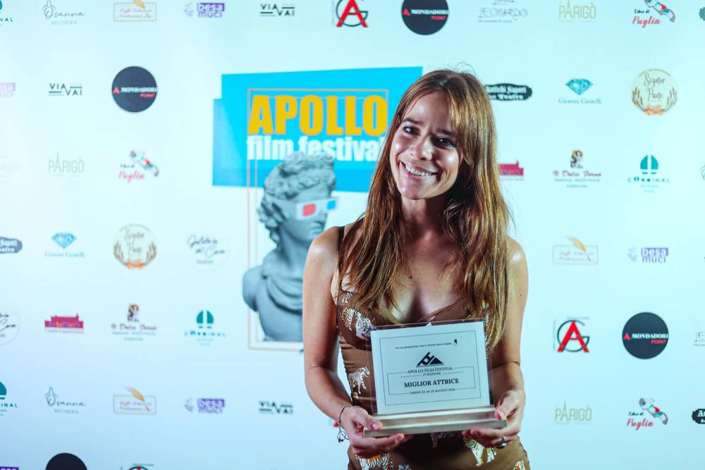 Alessandra Masi, Fiabexit, miglior attrice, Apollo Film Festival, Nardò, Inventa un Film, Lenola 