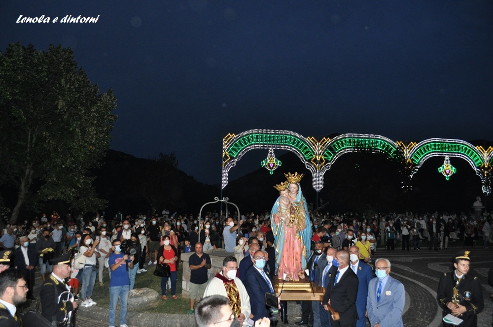 madonna del colle 2021, Lenola, Madonna del Colle fuori dal Santuario, Madonna del Colle gente