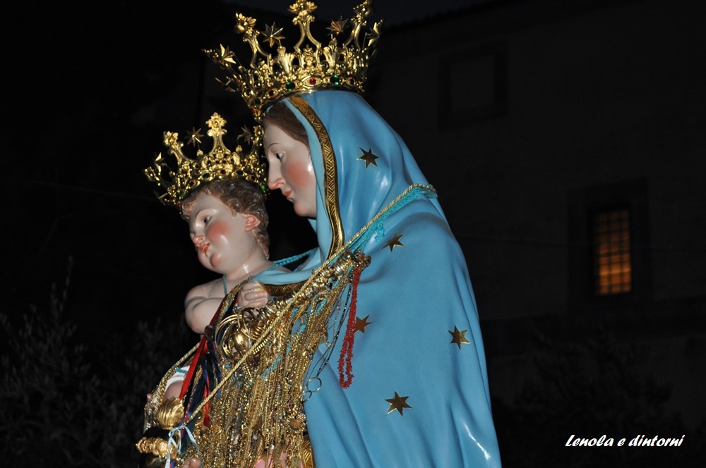 Madonna del Colle 2021, Statua Madonna del Colle, Sagrato della Basilica