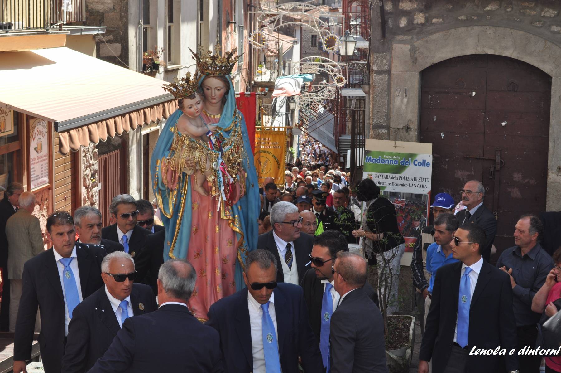 madonna del colle 2012, madonna del colle lenola