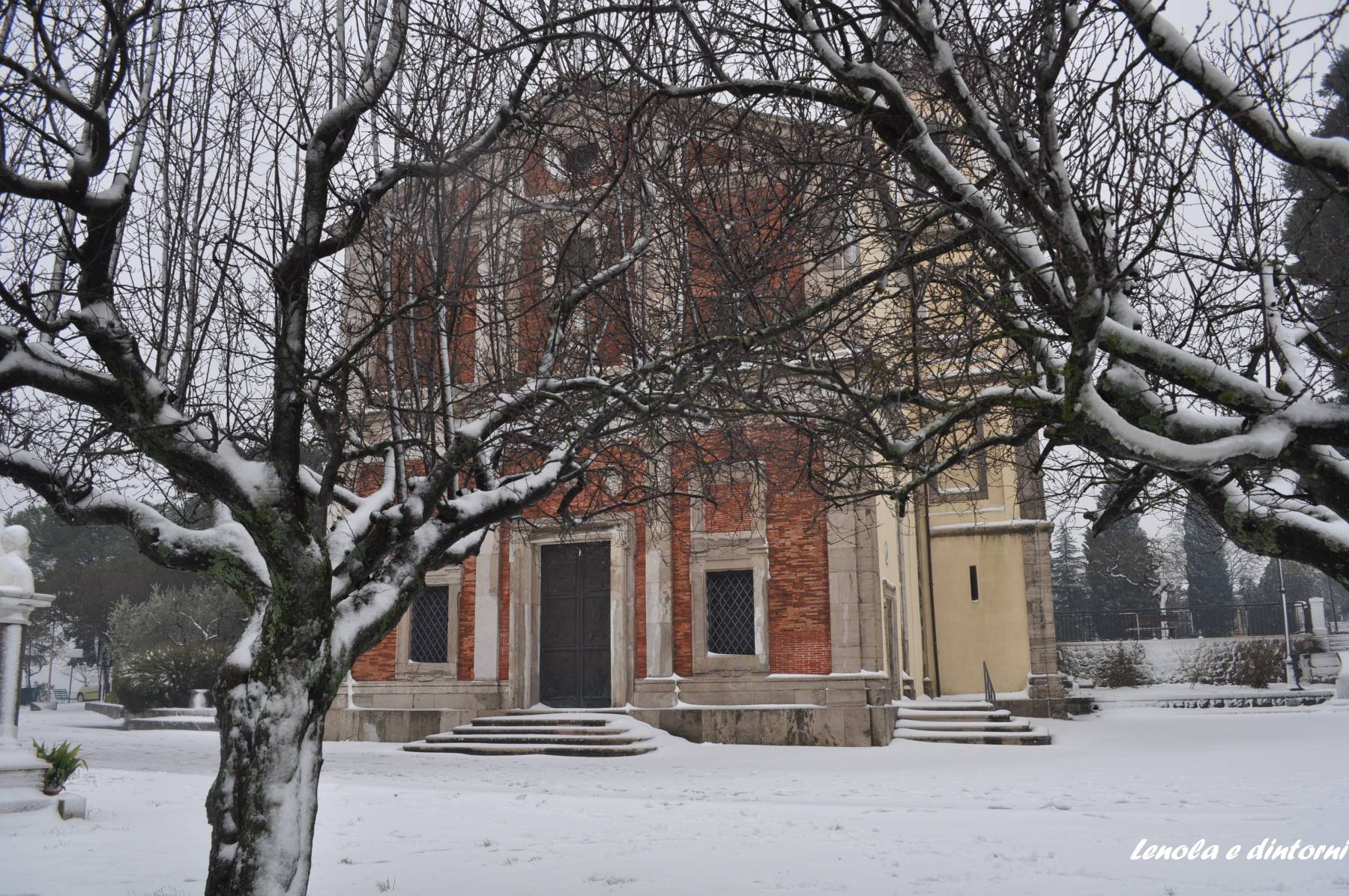 neve a lenola 2012, nevicata a lenola 2012