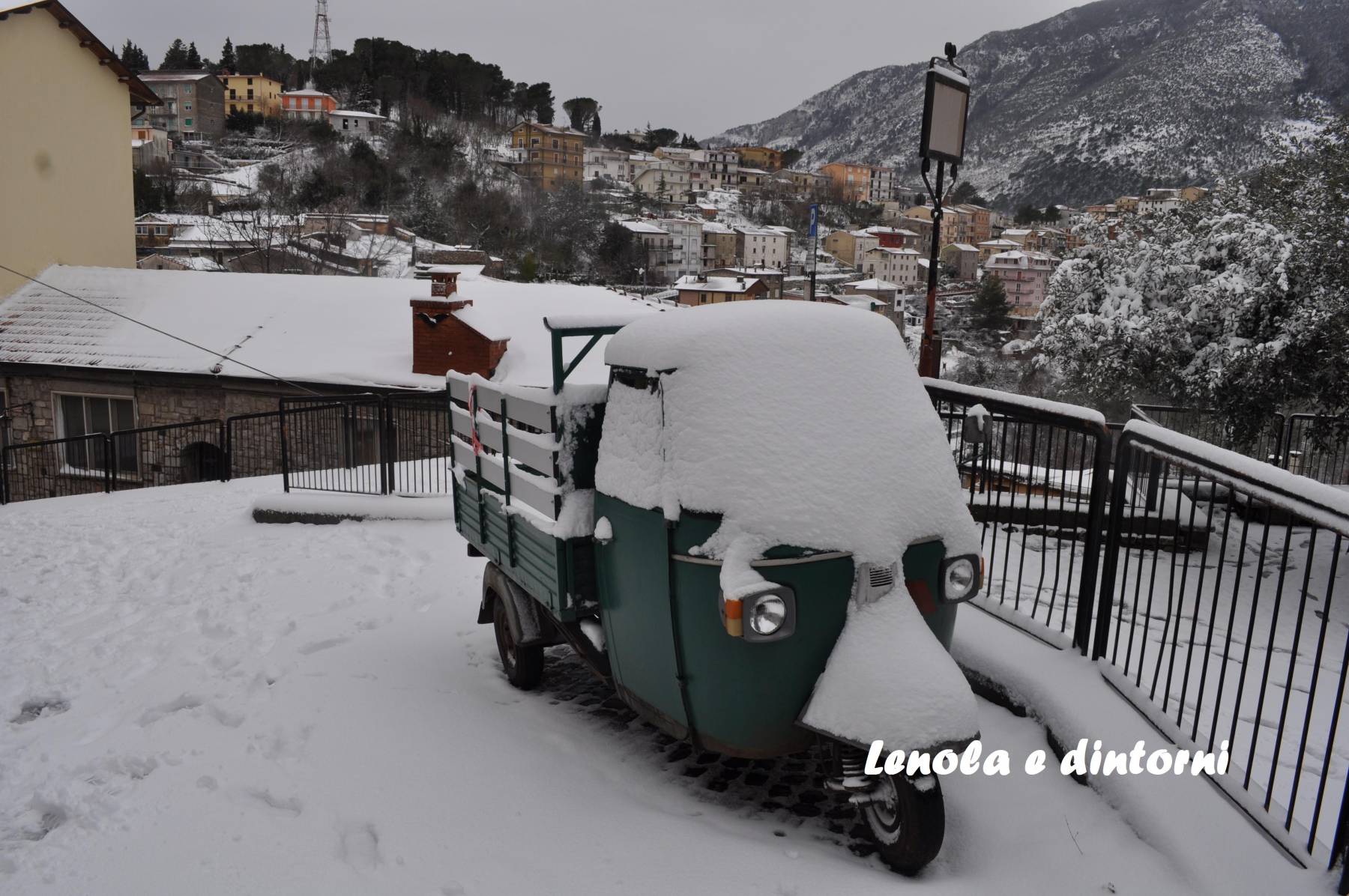 nevicat, neve, lenola, 2018