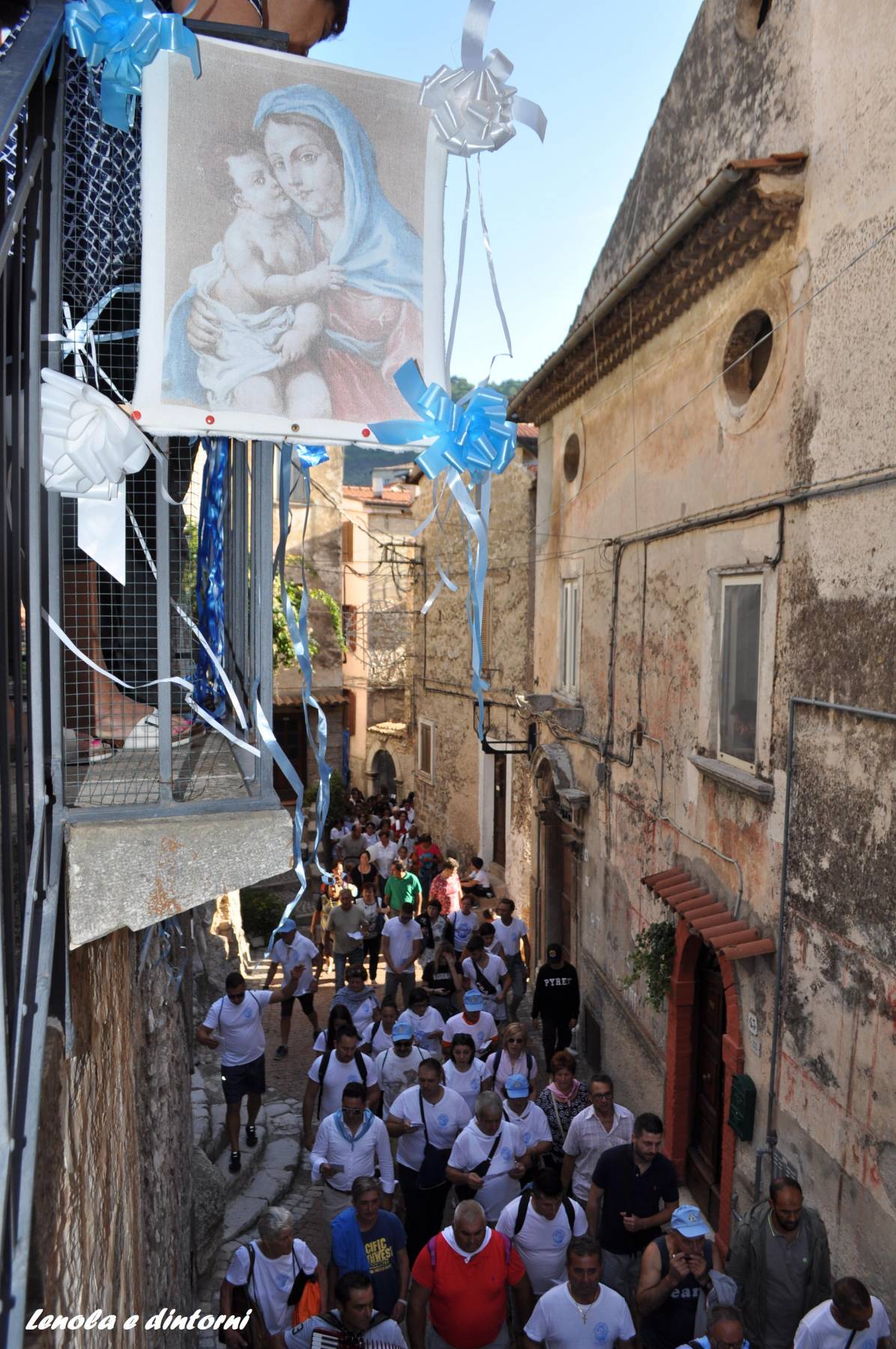 pellegrinaggi, madonna del colle, lenola