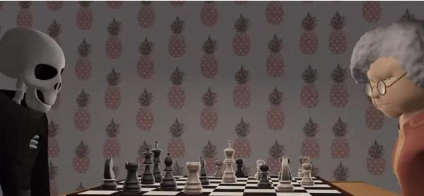 Checkmate, Daniel Prestifilippo, Animation section 2020, sezione animazione 2020, Inventa un Film 2020, Lenola film festival 2020, cartoni animati 2020