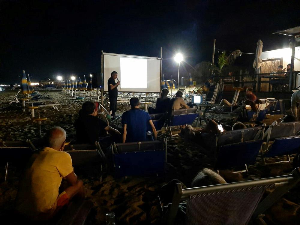 Cineforum on the beach, Obiettivo comune, Knulp, Lido Knulp, Fondi, Inventa un Film, Lenola, Potere e comunicazione, Ermete Labbadia