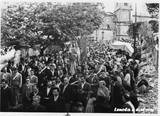 Madonna del colle 1952, madonna del colle, lenola e dintorni, lenola, inventa un film