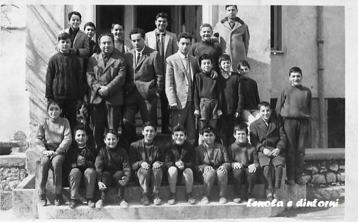 1963 scuola media a lenola, anni sessanta, anni 60, Lenola, Inventa un Film, Lenola e dintorni