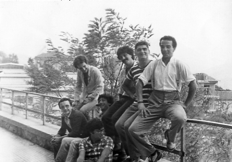 Lenola anni 70, passeggiata del colle, Ettore Panno, Guido Bioccia