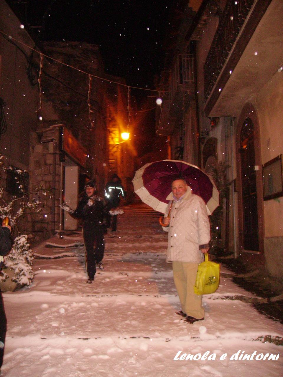neve dicembre 2010, lenola