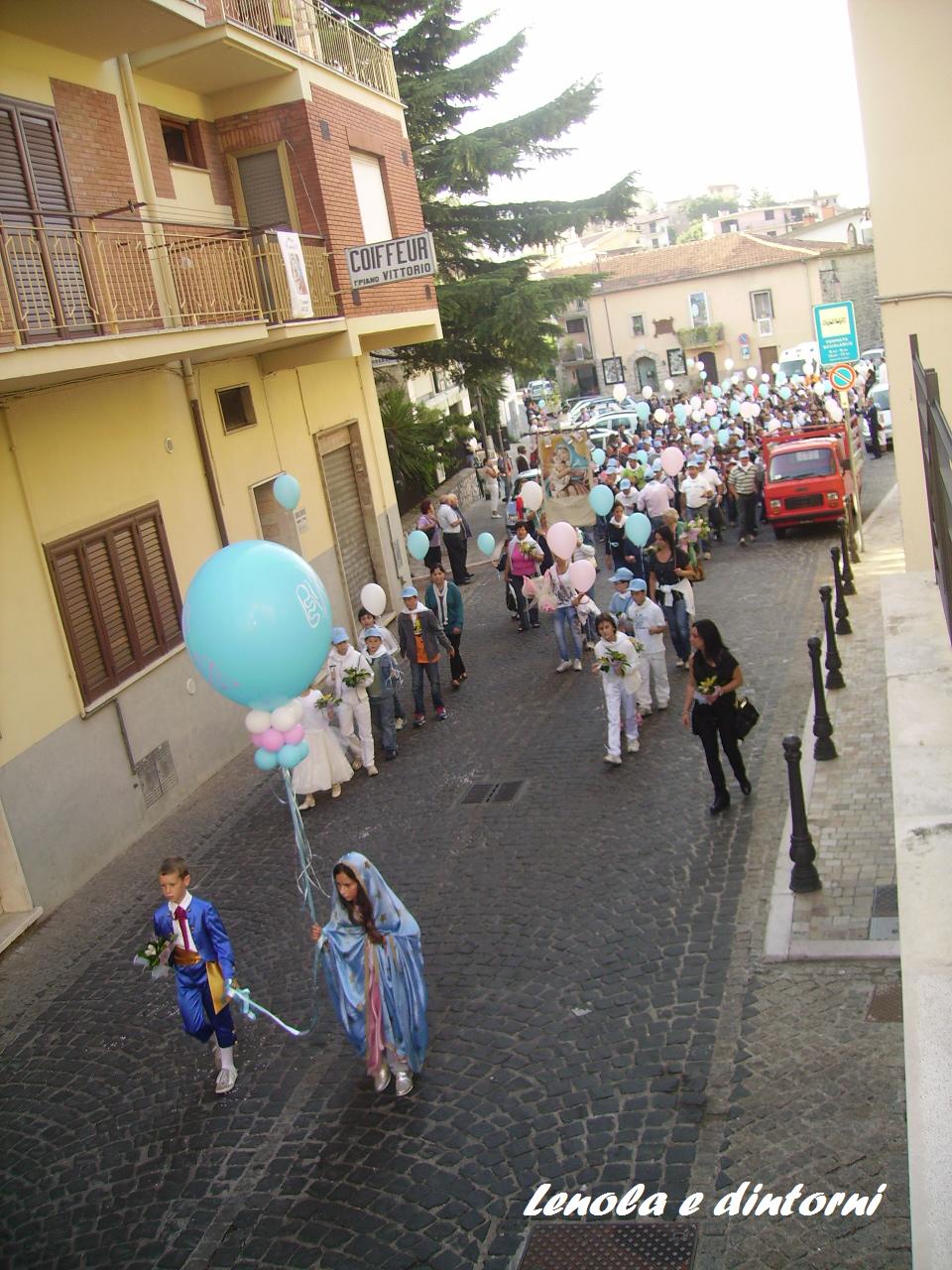 pellegrinaggi madonna del colle, lenola 2010