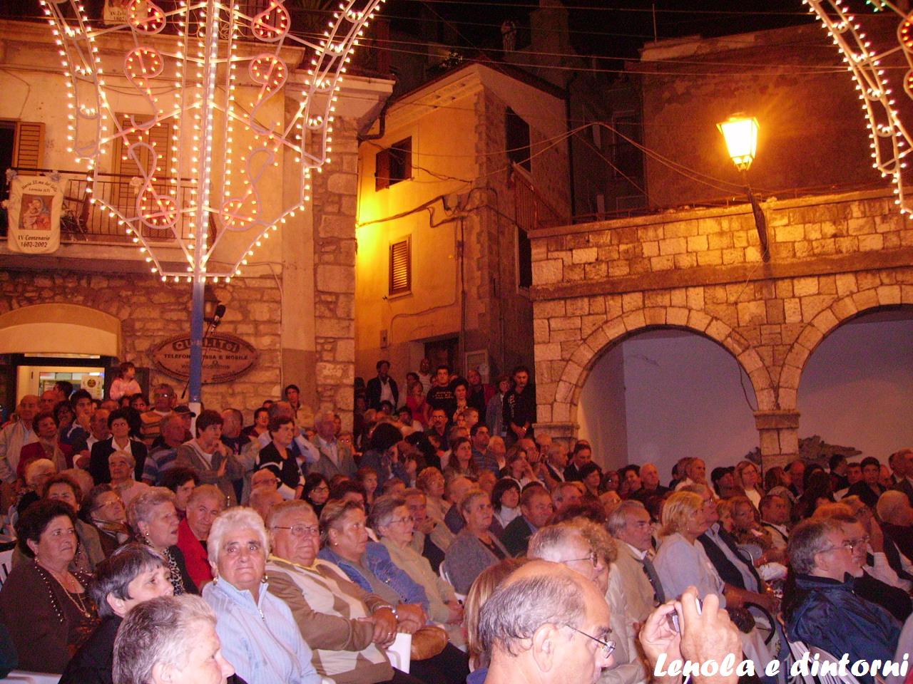 katia ricciarelli, madonna del colle 2007, lenola e dintorni