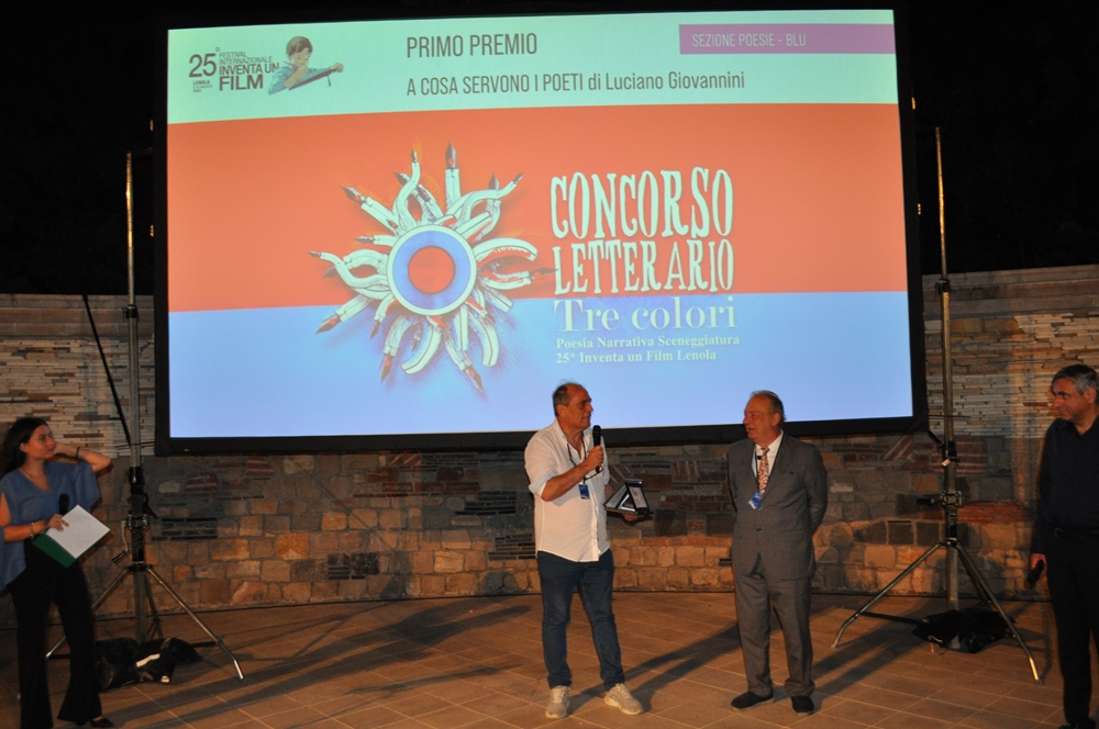 Tre colori 2023, Poesie 2023, poesia 2023, Premiati poesie 2023, luciano giovannini, valerio di paolo, flavio provini, roberto ragazzi, alessandro inghilterra, Inventa un Film, Lenola